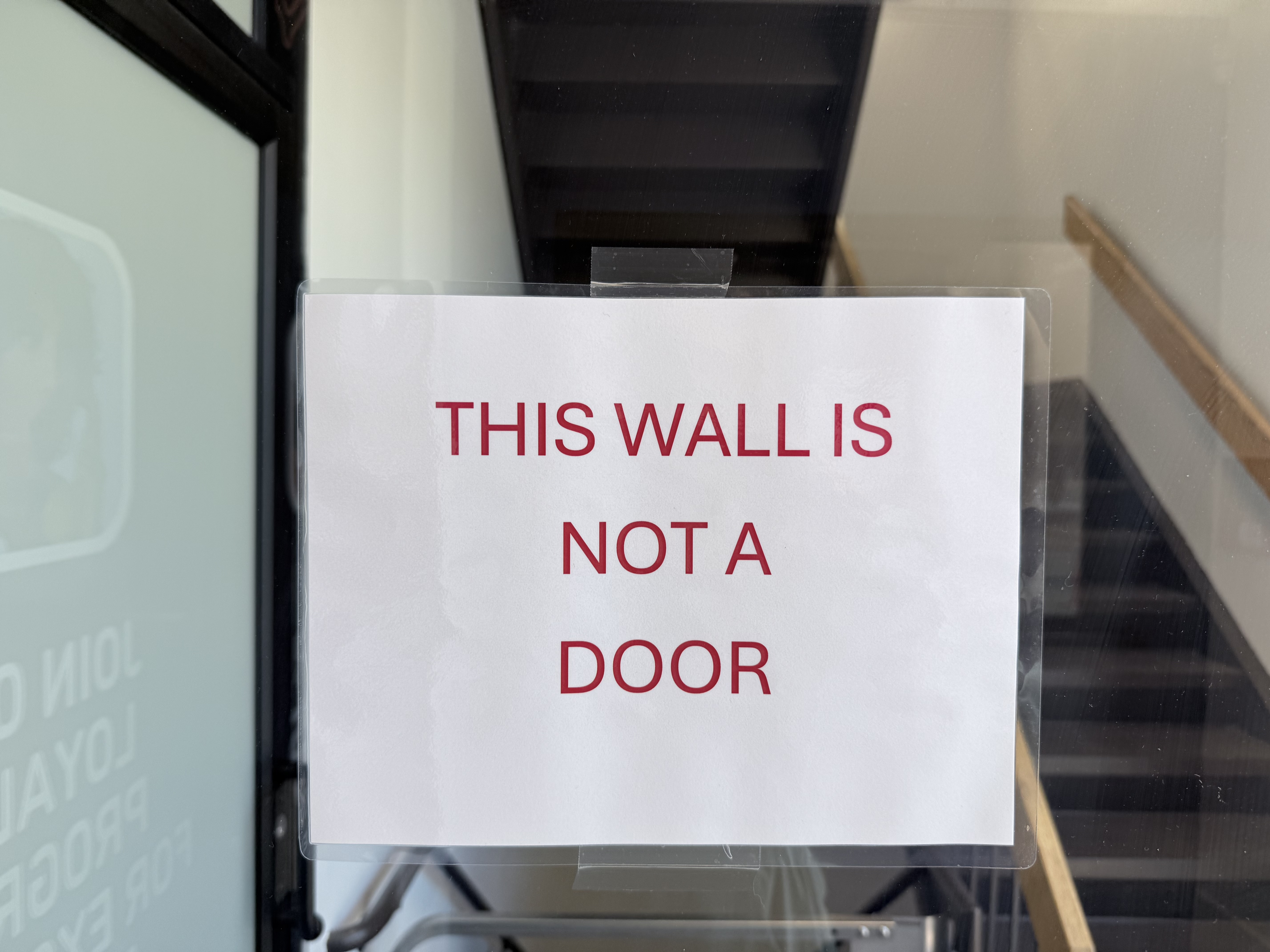 Not a door