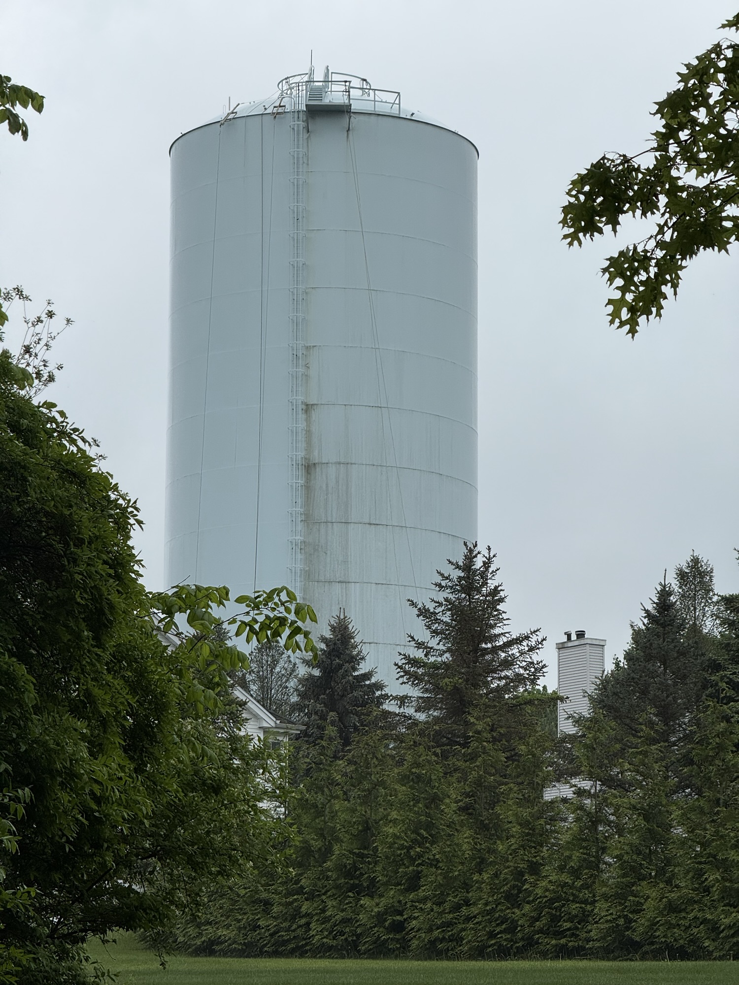 Washing the Water Tower