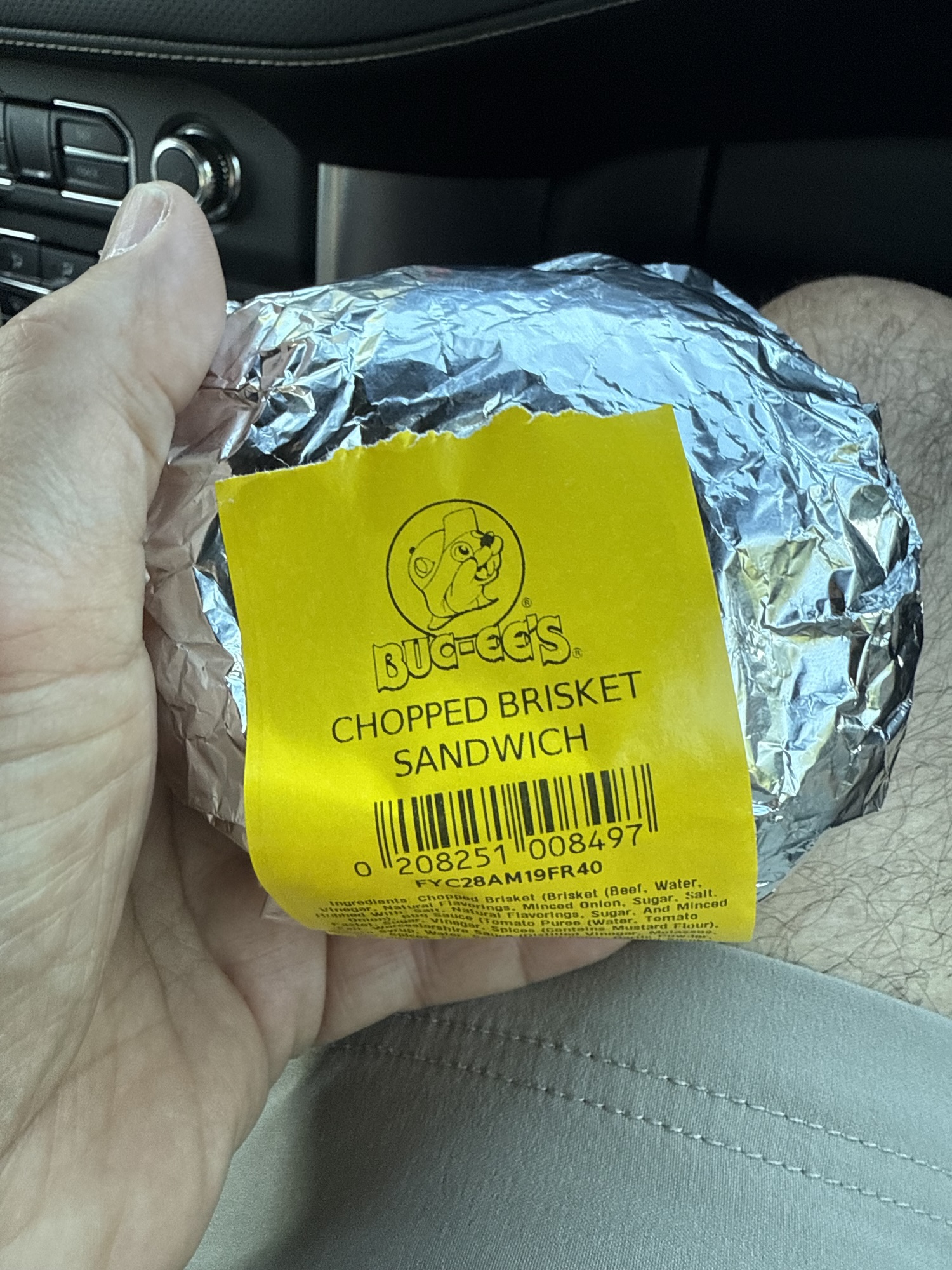 Roadside Brisket Sandwich?
