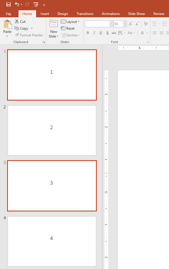 Change Default PowerPoint Slide Size